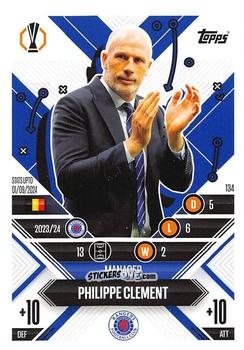 Sticker Philippe Clement - UEFA Champions League & Europa League 2024-2025. Match Attax Extra n. 134 - Topps