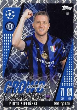 Sticker Piotr Zieliński - UEFA Champions League & Europa League 2024-2025. Match Attax Extra n. 232 - Topps