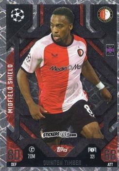 Cromo Quinten Timber - UEFA Champions League & Europa League 2024-2025. Match Attax Extra n. 321 - Topps