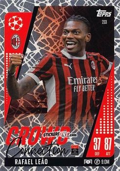 Figurina Rafael Leão - UEFA Champions League & Europa League 2024-2025. Match Attax Extra n. 233 - Topps