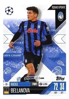 Figurina Raoul Bellanova - UEFA Champions League & Europa League 2024-2025. Match Attax Extra n. 33 - Topps