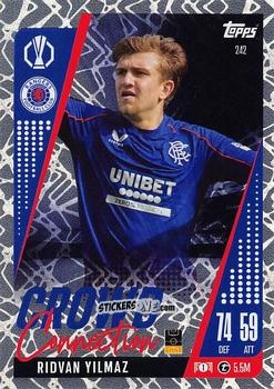 Figurina Ridvan Yilmaz - UEFA Champions League & Europa League 2024-2025. Match Attax Extra n. 242 - Topps