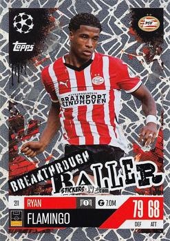 Figurina Ryan Flamingo - UEFA Champions League & Europa League 2024-2025. Match Attax Extra n. 211 - Topps