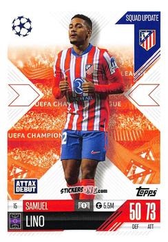 Cromo Samuel Lino - UEFA Champions League & Europa League 2024-2025. Match Attax Extra n. 15 - Topps