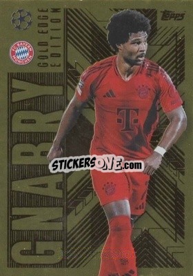 Sticker Serge Gnabry - UEFA Champions League & Europa League 2024-2025. Match Attax Extra n. GOL6 - Topps