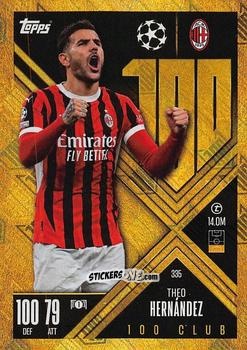 Sticker Theo Hernández - UEFA Champions League & Europa League 2024-2025. Match Attax Extra n. 335 - Topps