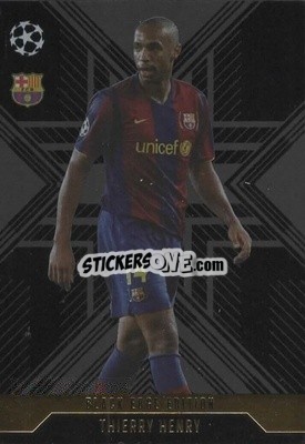 Sticker Thierry Henry - UEFA Champions League & Europa League 2024-2025. Match Attax Extra n. BLA7 - Topps