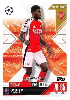 Cromo Thomas Partey - UEFA Champions League & Europa League 2024-2025. Match Attax Extra n. 1 - Topps