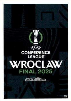 Figurina Uefa Conference League Final 2025 - UEFA Champions League & Europa League 2024-2025. Match Attax Extra n. 357 - Topps