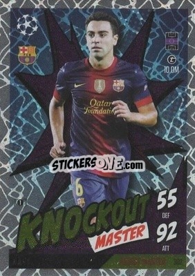 Sticker Xavi - UEFA Champions League & Europa League 2024-2025. Match Attax Extra n. 302 - Topps