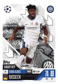 Cromo Yann Aurel Bisseck - UEFA Champions League & Europa League 2024-2025. Match Attax Extra n. 69 - Topps