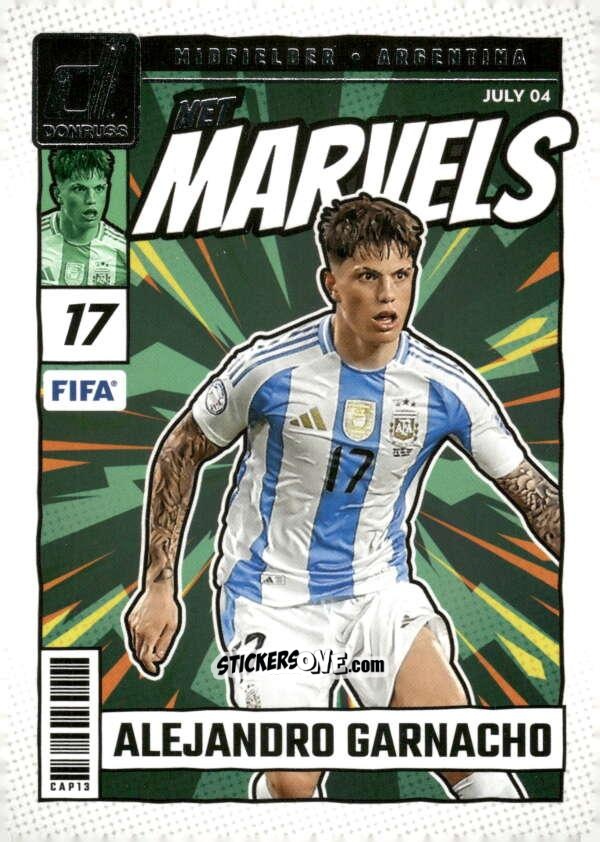 Sticker Alejandro Garnacho - Donruss Soccer 2024-2025
 n. NM14 - Panini