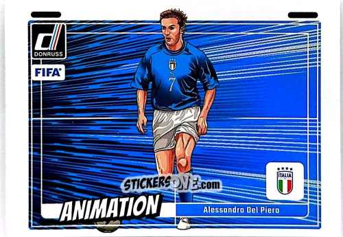 Sticker Alessandro Del Piero - Donruss Soccer 2024-2025
 n. AN23 - Panini