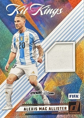 Sticker Alexis Mac Allister - Donruss Soccer 2024-2025
 n. KK5 - Panini
