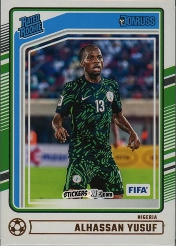Sticker Alhassan Yusuf - Donruss Soccer 2024-2025
 n. 194 - Panini
