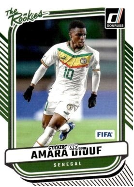 Sticker Amara Diouf - Donruss Soccer 2024-2025
 n. TR10 - Panini