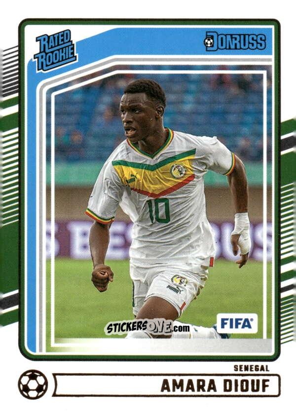 Figurina Amara Diouf - Donruss Soccer 2024-2025
 n. 190 - Panini