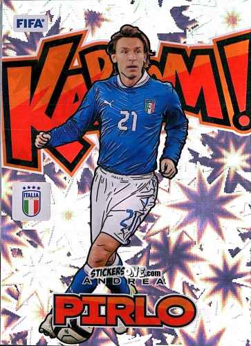 Figurina Andrea Pirlo - Donruss Soccer 2024-2025
 n. KB16 - Panini
