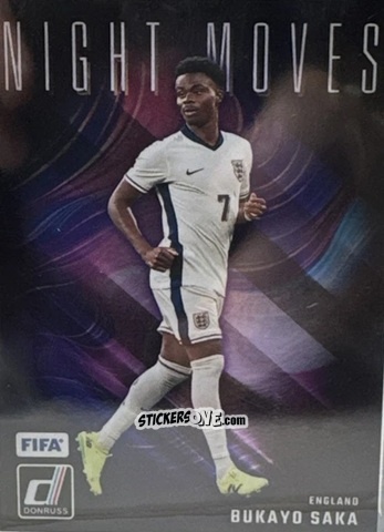 Sticker Bukayo Saka - Donruss Soccer 2024-2025
 n. NMV10 - Panini