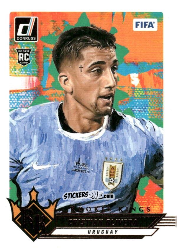 Figurina Cristian Olivera - Donruss Soccer 2024-2025
 n. RK5 - Panini