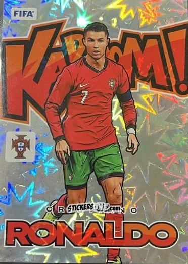 Sticker Cristiano Ronaldo - Donruss Soccer 2024-2025
 n. KB14 - Panini