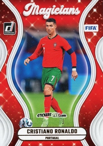Sticker Cristiano Ronaldo - Donruss Soccer 2024-2025
 n. MG7 - Panini