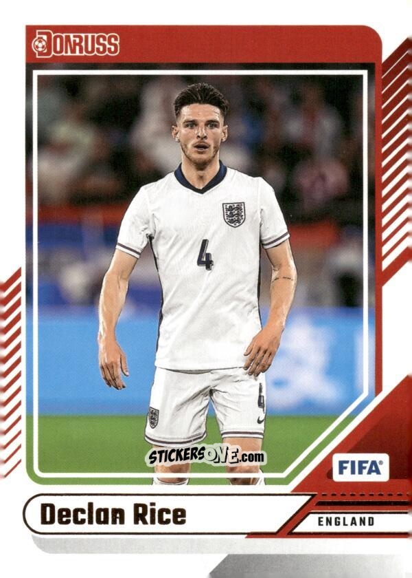 Sticker Declan Rice - Donruss Soccer 2024-2025
 n. 55 - Panini
