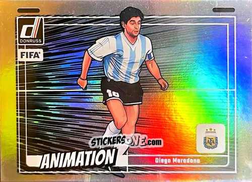 Figurina Diego Maradona - Donruss Soccer 2024-2025
 n. AN20 - Panini