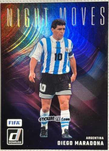 Figurina Diego Maradona - Donruss Soccer 2024-2025
 n. NMV25 - Panini