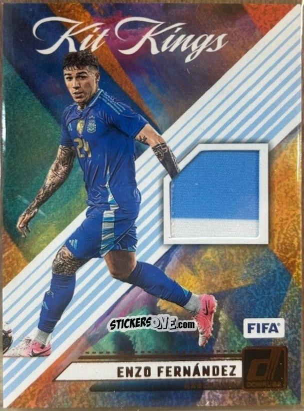 Sticker Enzo Fernandez - Donruss Soccer 2024-2025
 n. KK38 - Panini