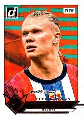 Sticker Erling Haaland - Donruss Soccer 2024-2025
 n. PK11 - Panini