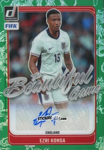 Figurina Ezri Konsa - Donruss Soccer 2024-2025
 n. BGA3 - Panini