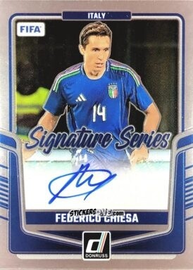 Sticker Federico Chiesa - Donruss Soccer 2024-2025
 n. SS18 - Panini
