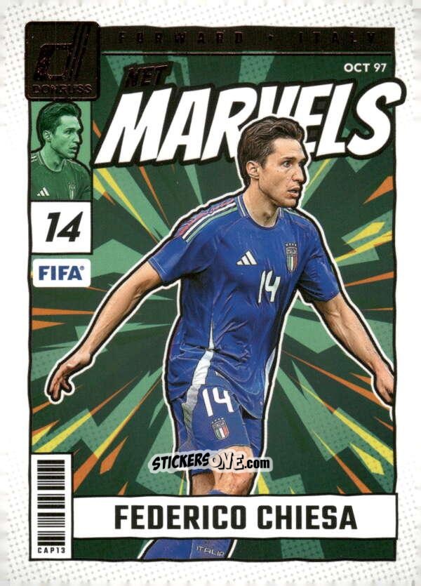 Figurina Federico Chiesa - Donruss Soccer 2024-2025
 n. NM18 - Panini