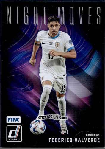 Sticker Federico Valverde - Donruss Soccer 2024-2025
 n. NMV12 - Panini