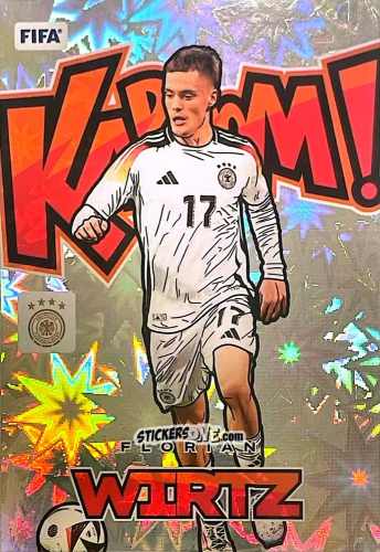 Figurina Florian Wirtz - Donruss Soccer 2024-2025
 n. KB2 - Panini