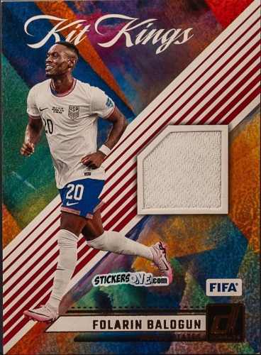 Cromo Folarin Balogun - Donruss Soccer 2024-2025
 n. KK18 - Panini