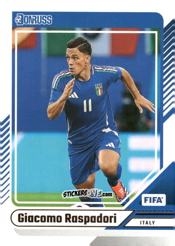 Figurina Giacomo Raspadori - Donruss Soccer 2024-2025
 n. 20 - Panini