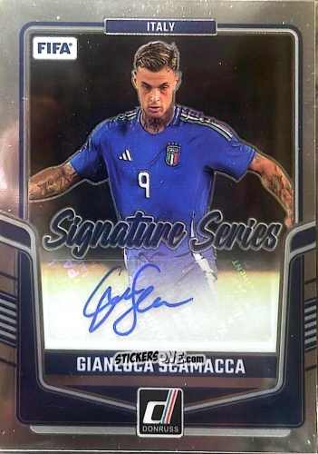 Figurina Gianluca Scamacca - Donruss Soccer 2024-2025
 n. SS20 - Panini