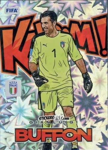 Sticker Gianluigi Buffon - Donruss Soccer 2024-2025
 n. KB18 - Panini