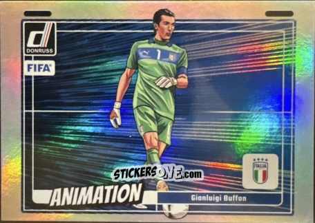 Sticker Gianluigi Buffon - Donruss Soccer 2024-2025
 n. AN19 - Panini