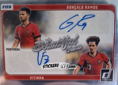 Sticker Goncalo Ramos / Vitinha - Donruss Soccer 2024-2025
 n. BGAD3 - Panini
