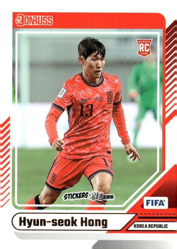 Cromo Hyun-seok Hong - Donruss Soccer 2024-2025
 n. 52 - Panini
