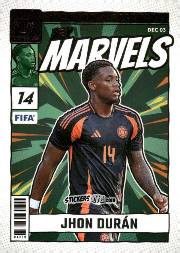 Sticker Jhon Duran - Donruss Soccer 2024-2025
 n. NM20 - Panini