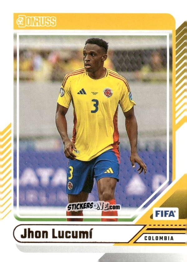 Cromo Jhon Lucumi - Donruss Soccer 2024-2025
 n. 90 - Panini