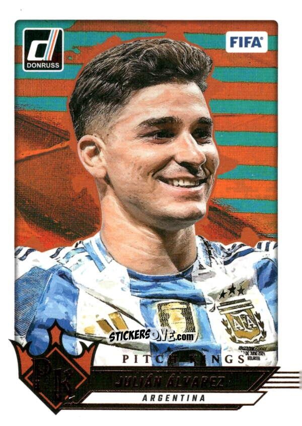 Sticker Julian Alvarez - Donruss Soccer 2024-2025
 n. PK22 - Panini