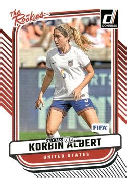 Figurina Korbin Albert - Donruss Soccer 2024-2025
 n. TR8 - Panini