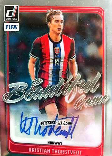 Figurina Kristian Thorstvedt - Donruss Soccer 2024-2025
 n. BGA20 - Panini