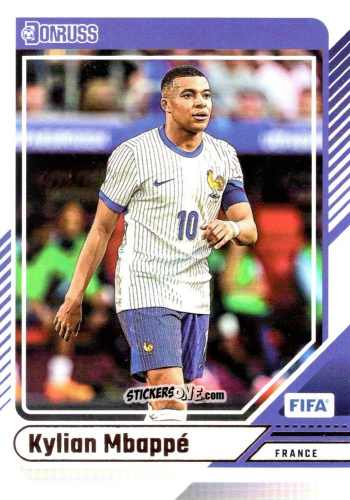 Figurina Kylian Mbappe - Donruss Soccer 2024-2025
 n. 100 - Panini