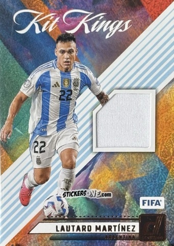 Sticker Lautaro Martinez - Donruss Soccer 2024-2025
 n. KK17 - Panini